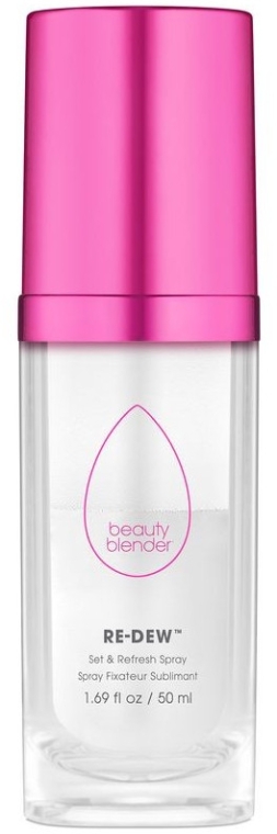 Освежающий спрей для фиксации макияжа - Beautyblender Re-Dew Set & Refresh Spray — фото N1