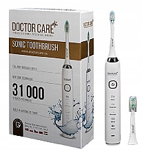 Духи, Парфюмерия, косметика Электрическая зубная щетка, белая - Doctor Care Teeth Cleaning Sonic Toothbrush