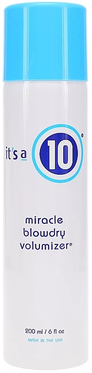 Засіб для укладки волосся середньої фіксації - It's a 10 Miracle Blow Dry Volumizer — фото N1