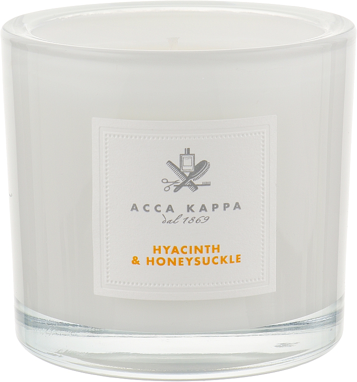 Ароматическая свеча "Гиацинт и жимолость" - Acca Kappa Hyacinth & Honeysuckle Scented Candle — фото N1