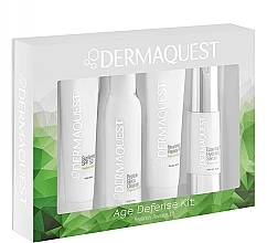 Духи, Парфюмерия, косметика Набор - Dermaquest Age Defense Kit (f/cr/30ml + f/milk/60ml + f/cr/30ml + f/ser/15ml)