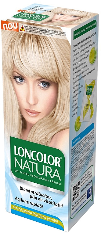 Набор для обесцвечивания волос - Loncolor Natura Bleacing Kit — фото N1