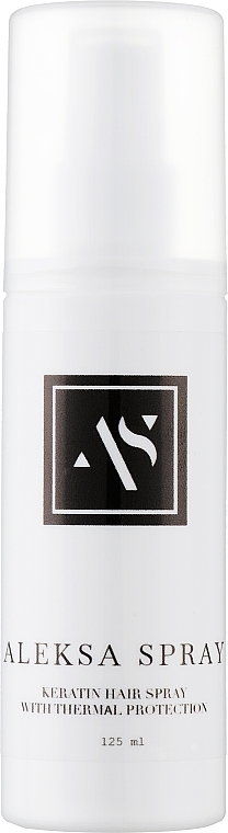 Кератиновий спрей для волосся з термозахистом - Aleksa Spray — фото N1