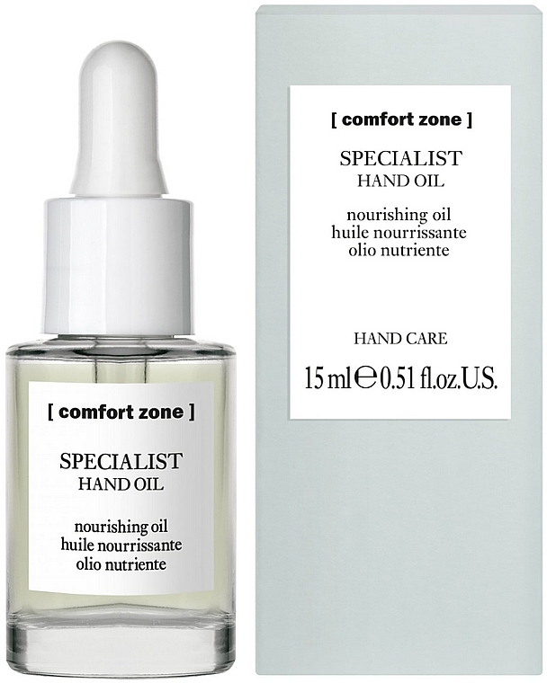 Олія для рук і нігтів - Comfort Zone Specialist Hand & Cuticle Oil — фото N1