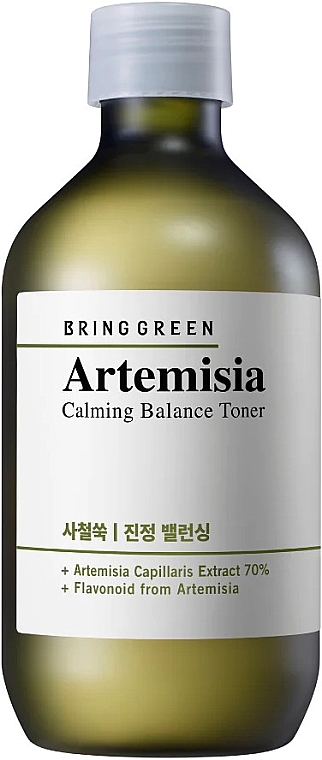 Успокаивающий балансирующий тоник для лица - Bring Green Artemisia Calming Balance Toner — фото N1