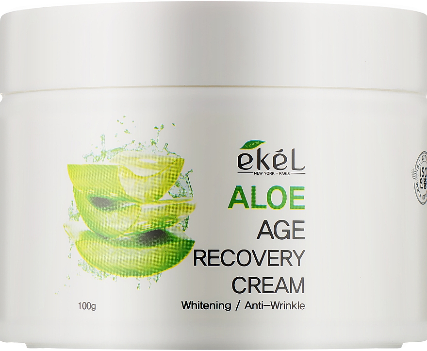 Крем для лица с экстрактом алоэ - Ekel Age Recovery Cream Aloe