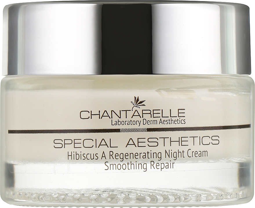 Відновлювальний нічний крем з маслом гібіскуса і вітаміном А - Chantarelle Hibiscus A Regenerating Cream — фото N1