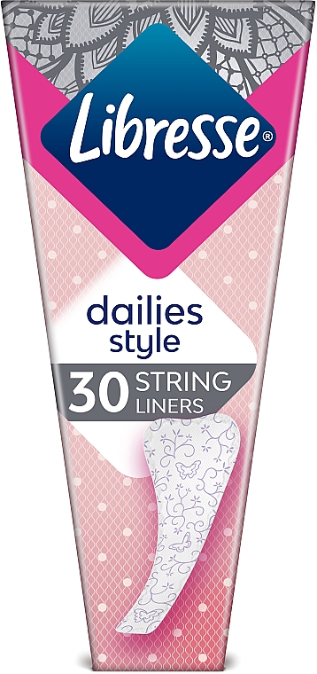 Ежедневные прокладки, 30шт - Libresse Dailies Style String — фото N1