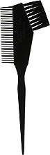 Парфумерія, косметика Пензель для фарбування з гребінцем 8R, чорний, брендований, 21 см - Alcina
