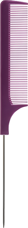 Гребінець для фарбування волосся, CS308V, 21 см, фіолетовий - Cosmo Shop — фото N1