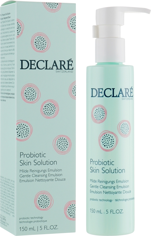 Мягкая очищающая эмульсия с пробиотиками - Declare Probiotic Skin Solution Gentle Cleansing Emulsion