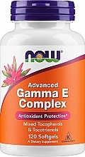 Пищевая добавка "Витамин Е" - Now Foods Gamma E Complex Advanced — фото N1
