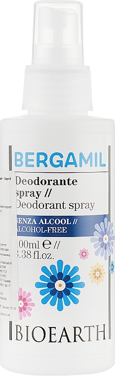 Дезодорант-спрей - Bioearth Bergamil Deodorant Spray