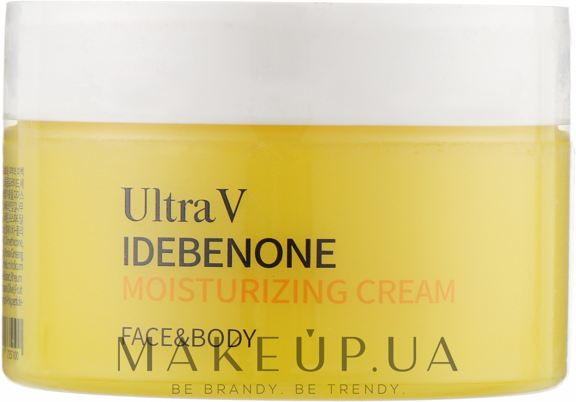 Универсальный увлажняющий крем с идебеноном - Ultra V Idebenone Moisturizing Cream  — фото 100ml