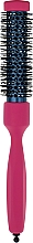 Парфумерія, косметика Брашинг із дерев'яною ручкою, покритою каучуковим лаком, d 23 mm, пурпурний - 3ME Maestri