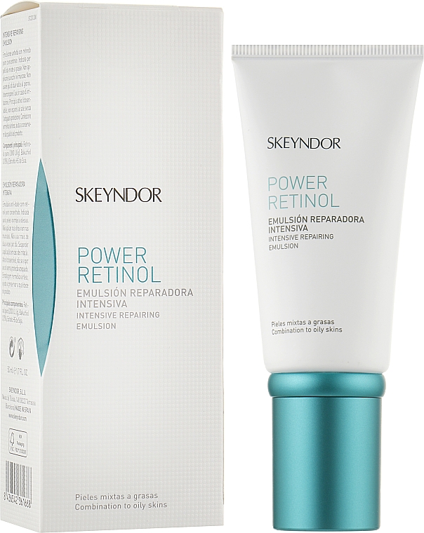 Интенсивная восстанавливающая эмульсия - Skeyndor Power Retinol Intensive Repairing Emulsion — фото N2