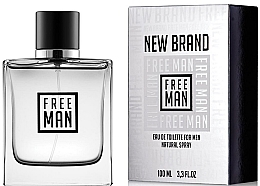 New Brand Prestige Free Men - Туалетна вода — фото N1