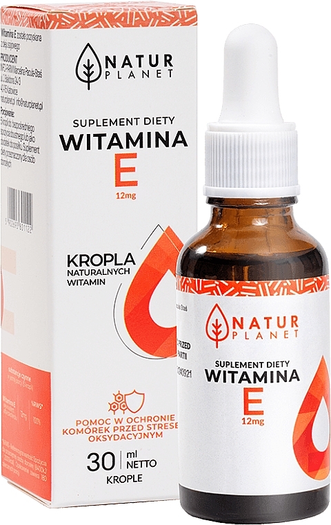 Вітамін E - Natur Planet Vitamin E 12 Mg — фото N1