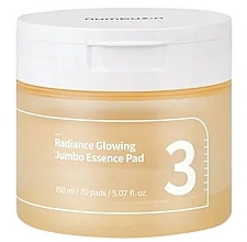 Духи, Парфюмерия, косметика Тонер-пады для сияния кожи лица - Numbuzin No.3 Radiance Glowing Jumbo Essence Pad 