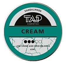 Парфумерія, косметика Крем для укладання волосся "Sandalwood" - TAP Cosmetics Cream 