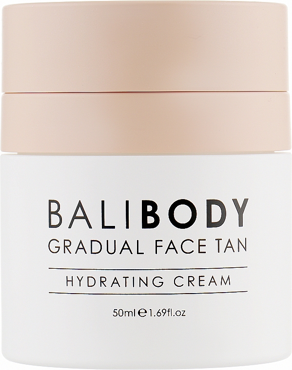 Крем для обличчя з ефектом автозасмаги - Bali Body Gradual Face Tan Hydrating Cream — фото N1