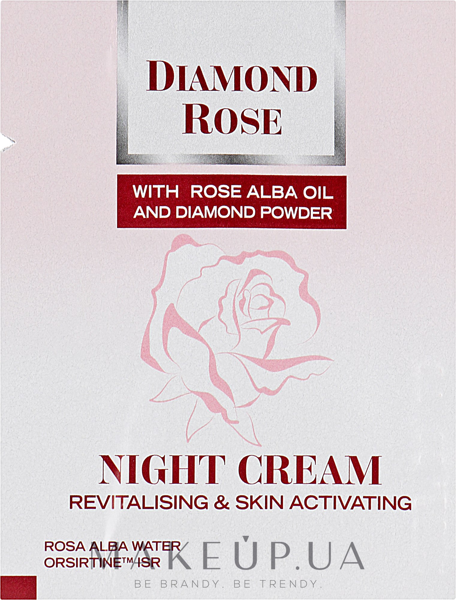 Відновлювальний нічний крем - BioFresh Diamond Rose Night Cream (пробник) — фото 2ml