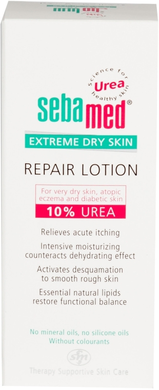 Лосьйон для дуже сухої шкіри - Sebamed Extreme Dry Skin Repair Lotion 10% Urea — фото N1