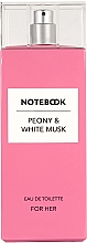 Духи, Парфюмерия, косметика Notebook Fragrances Peony & White Musk - Туалетная вода