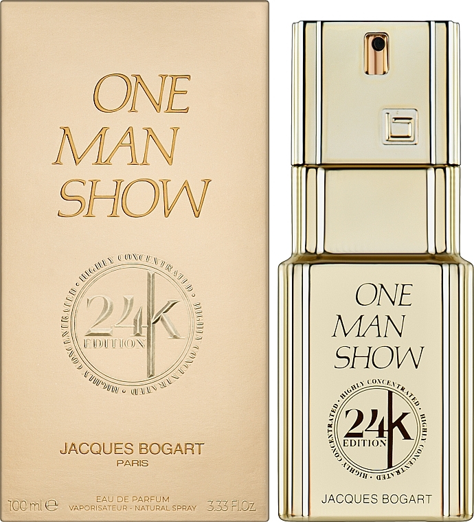 Bogart One Man Show 24K Edition - Парфумована вода — фото N2
