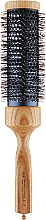 Термобрашинг с ручкой из ясеня, термостойкий нейлон, d60mm - 3ME Maestri Triangolo Thermal Alta Densita	  — фото N1