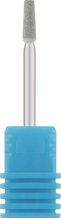 Фреза корундова "Усічений конус", діаметр 2.9 мм, 45-45, сіра - Nail Drill — фото N1