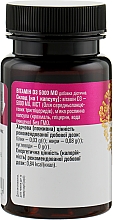 Витамин Д3 капсулы 5000 МЕ 150 мг - Голден-Фарм — фото N2