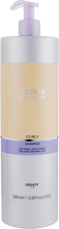 Шампунь для кудрявых волос - Dikson Keiras Urban Barrier Curly Shampoo — фото N3