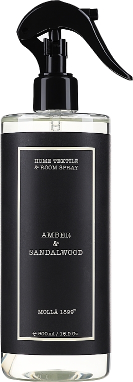 Cereria Molla Amber & Sandalwood - Ароматичний спрей для будинку — фото N3