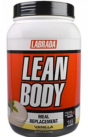 Пищевая добавка "Заменитель питания", ваниль - Labrada Nutrition Lean Body — фото N1