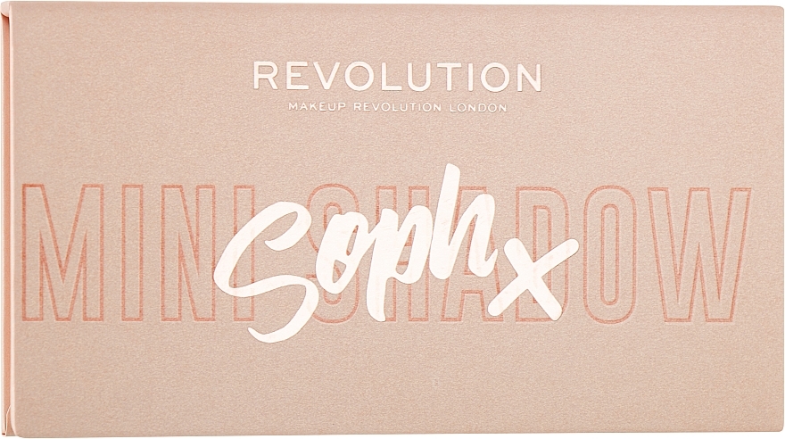 Палетка теней для век - Makeup Revolution X Soph Mini Spice Eyeshadow Palette — фото N2