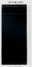 Ресницы для наращивания С 0.1 (6-13мм), 25 линий - Divalashpro — фото N1