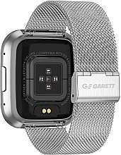 Смарт-годинник, сріблястий метал - Garett Smartwatch GRC STYLE Silver Steel — фото N5