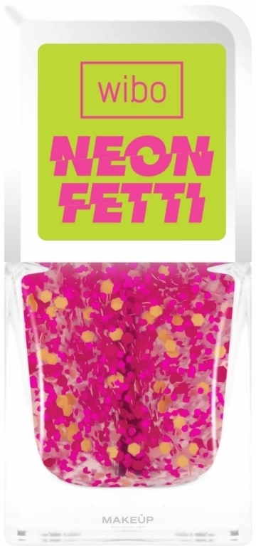 Лак для ногтей - Wibo Neon Fetti Nail Polish — фото 01