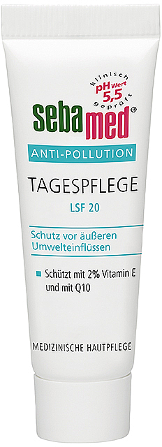 Денний крем для обличчя SPF 20 - Sebamed Anti-Pollution Day Care — фото N1