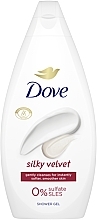 Гель для душу "Шовковистий оксамит" - Dove Silky Velvet Shower Gel — фото N1