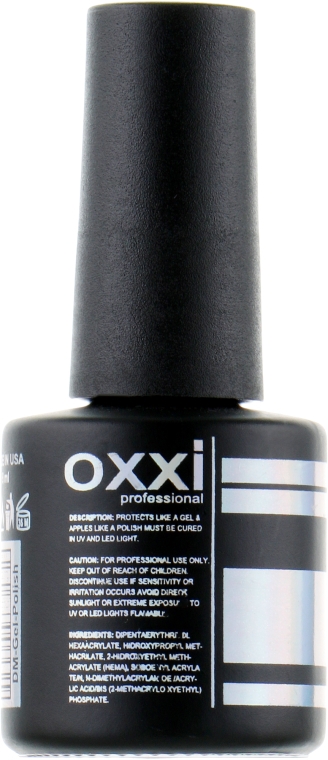 Топ для гель-лаку без липкого шару - Oxxi Professional No Wipe Top Coat — фото N3