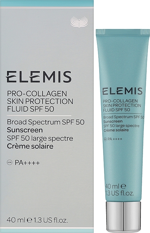 Солнцезащитный крем-флюид - Elemis Pro-Collagen Skin Protection Fluid SPF50 — фото N2