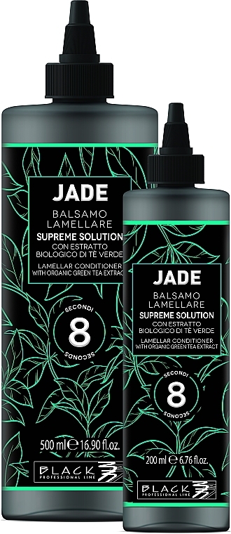 Ламелярний бальзам для волосся - Black Professional Line Jade Supreme Solution — фото N1