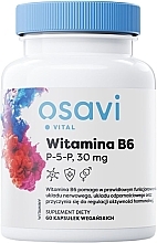 Витамин B6, P-5-P, 30 мг - Osavi Vitamin B6, P-5-P 30 Mg — фото N1