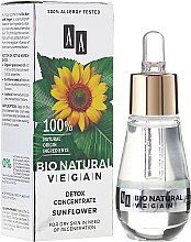 Духи, Парфюмерия, косметика Концентрат для лица - AA Bio Natural Vegan Koncentrat Detox