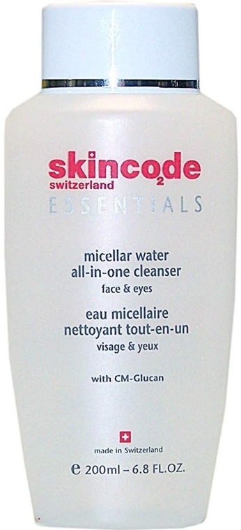 Очищающая мицеллярная вода - Skincode Essentials Micellar Cleansing Water All In One — фото N1