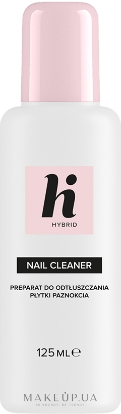 Засіб для знежирення нігтів - Hi Hybrid Nail Cleaner — фото 125ml