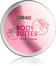 Батер для тіла - Courage Body Butter Shine Strawberry — фото N1
