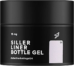 Гель для ногтей, банка - Siller Professional Red Liner Bottle Gel — фото N1
